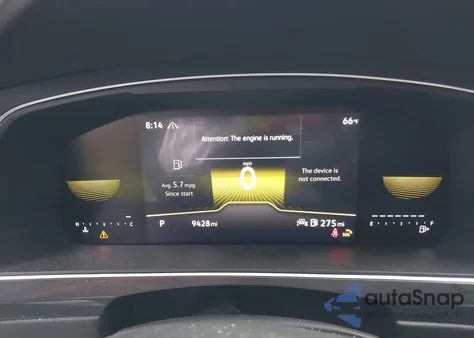 2024 Volkswagen Tiguan 2.0T Se R-Line Black from USA, damaged, VIN 3VV8B7AX1RM043565